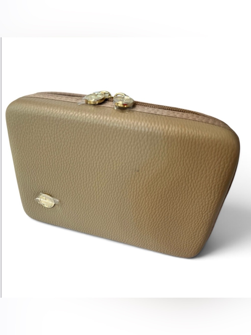 Giorgio Armani Leather Travel Jewelry Case